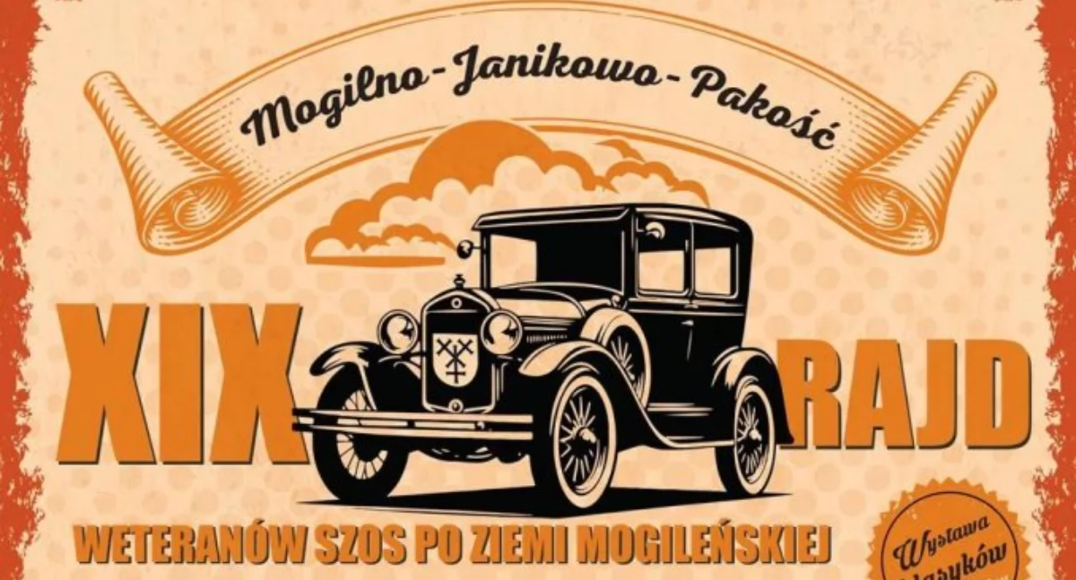 Motoklasyczni z Mogilna zapraszają na XIX Rajd Weteranów Szos