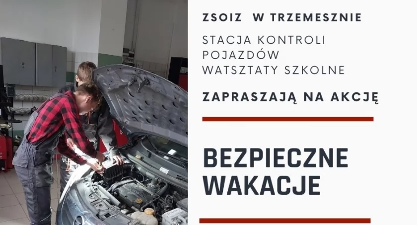 Bezpłatne sprawdzenie stanu samochodu przed wakacjami w Trzemesznie
