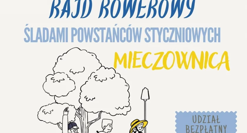 Pojadą rowerami z Trzemeszna do Mieczownicy - śladami powstańców styczniowych