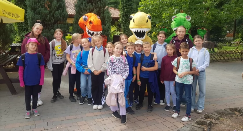 Zuchy z Kruchowa poznawały prehistoryczny świat dinozaurów 