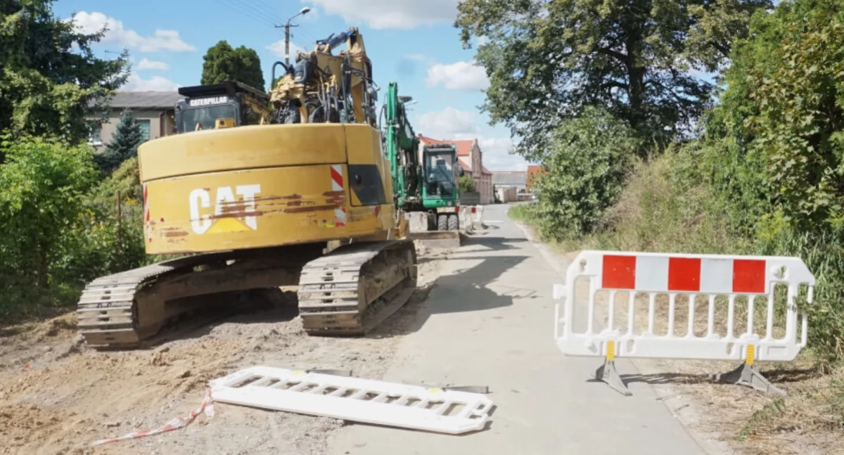 Trwa budowa kolektora w Wiecanowie - dofinansowanie 5 milionów złotych z KPO