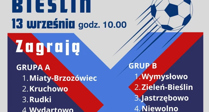 13 września zagrają ostatnie mecze w XIV Turnieju piłki nożnej sołectw Gminy Trzemeszno