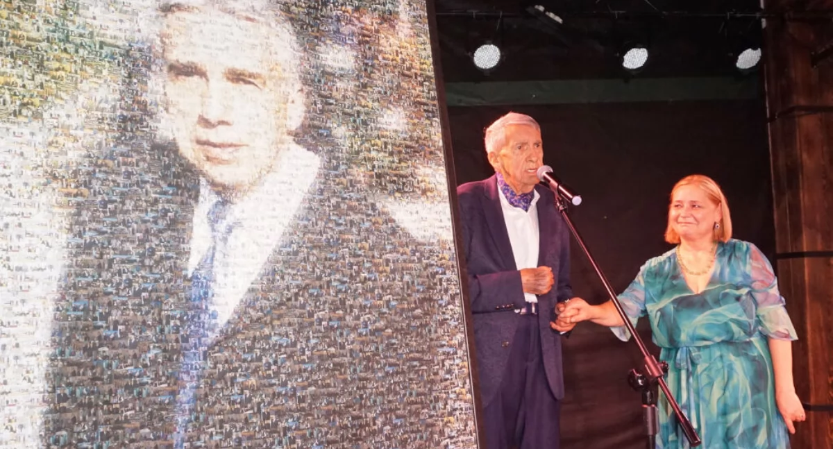 90. urodziny Stanisława Kaszyńskiego. Przyjacielskie spotkanie w Magazynie Zbożowym GS (zdjęcia)