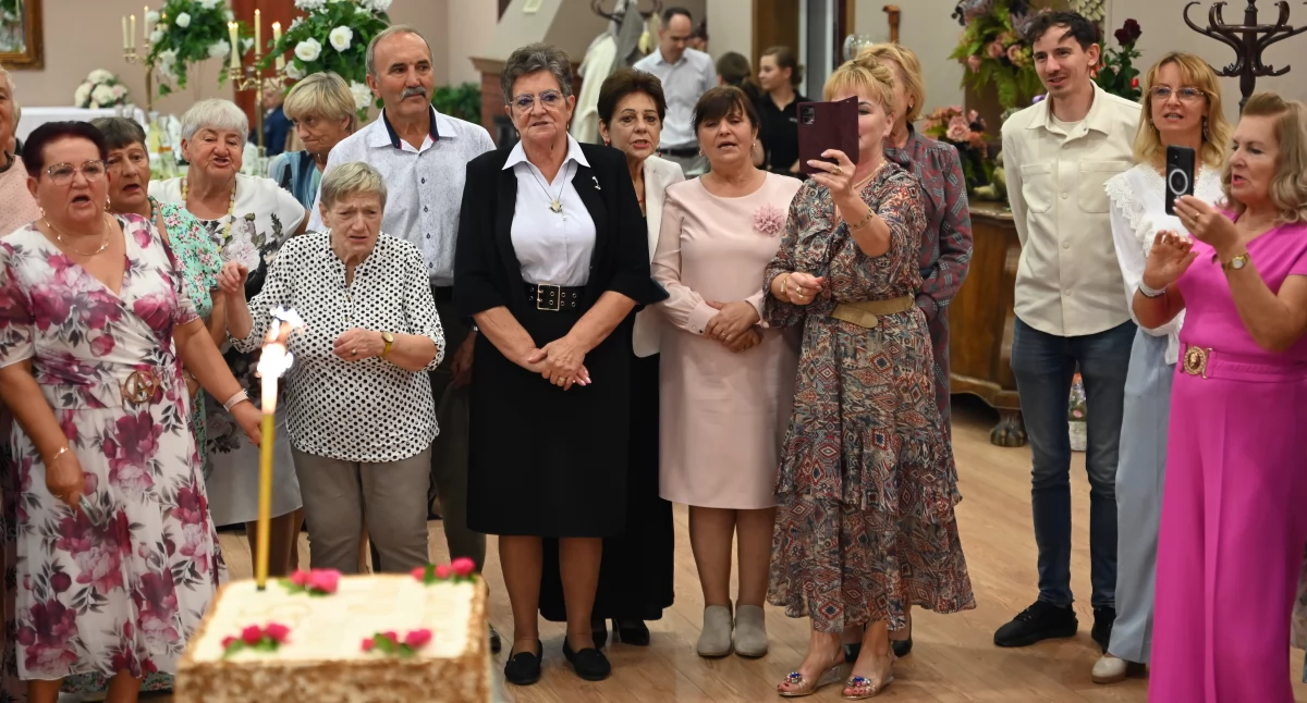 Szmaragdowe gody mogileńskiego Klubu Seniora (film + zdjęcia)