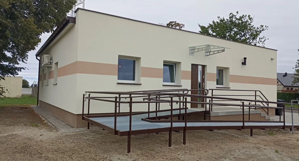 Szatnie na gminnym boisku w Orchowie na miarę XXI wieku