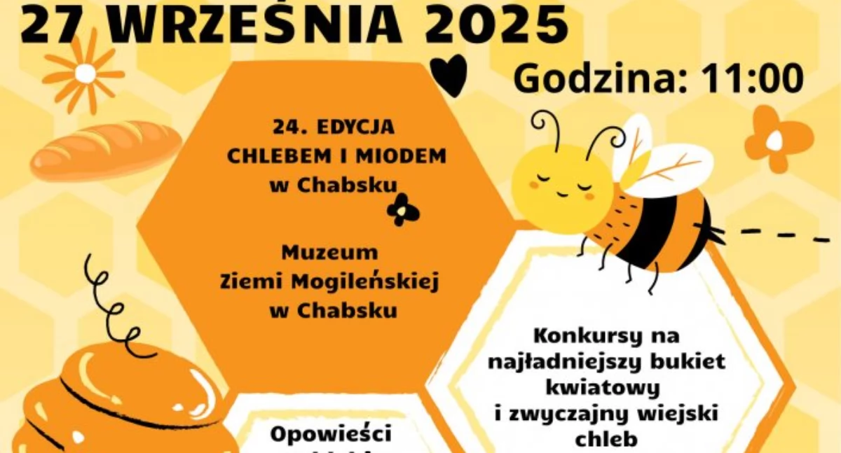 550 darmowych drzewek do rozdania, wiejski chleb, miód, warsztaty - na pikniku Chlebem i Miodem przy muzeum w Chabsku