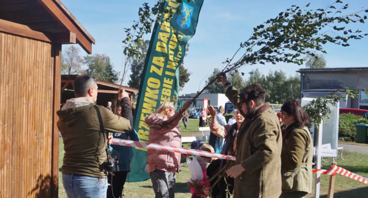 550 darmowych sadzonek drzewek i krzewów rozeszło się w ciągu godziny (zdjęcia)