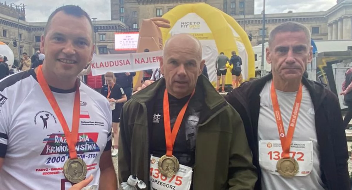  Mogileńskie debiuty podczas Maratonu Warszawskiego