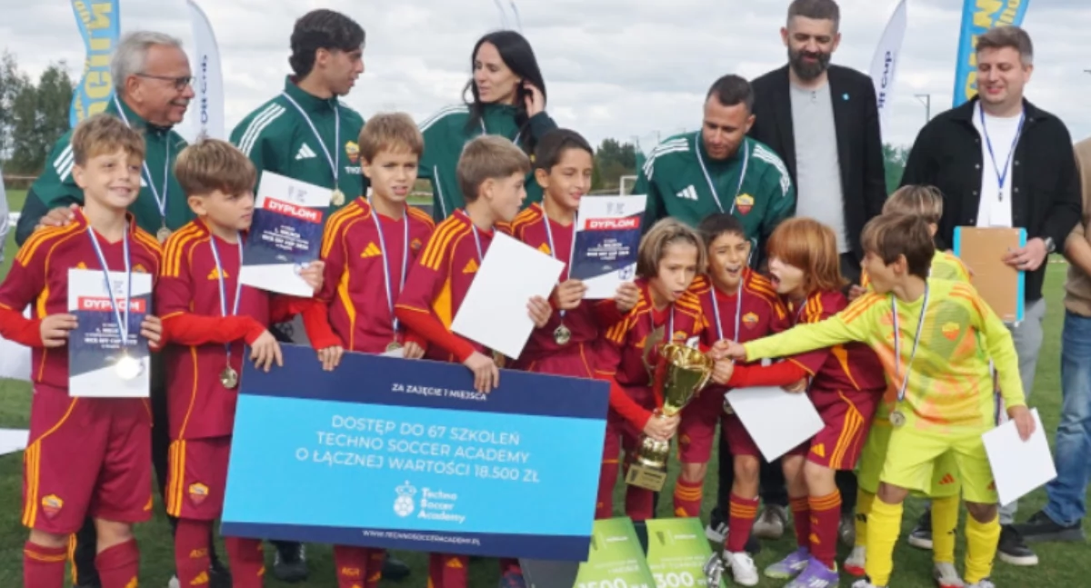 AS Roma zwyciężyła w Kick Off Cup Mogilno U-9 (film + zdjęcia)