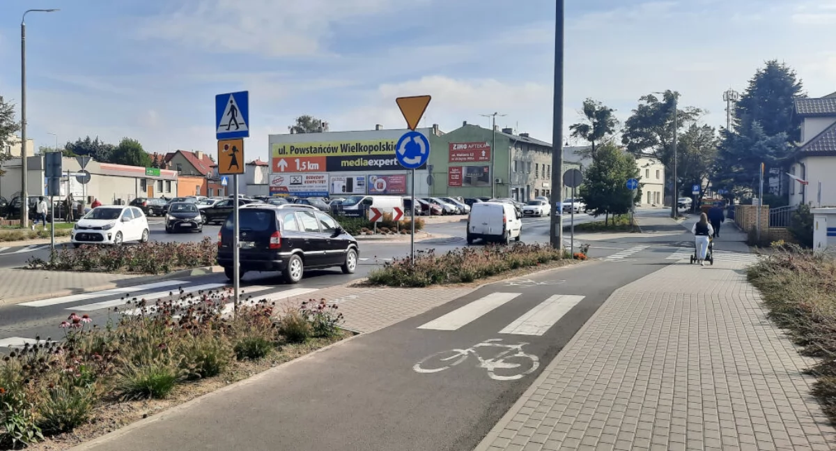 Burmistrz Mogilna zapowiada - w przyszłym roku przebudowa ronda na ulicy Hallera