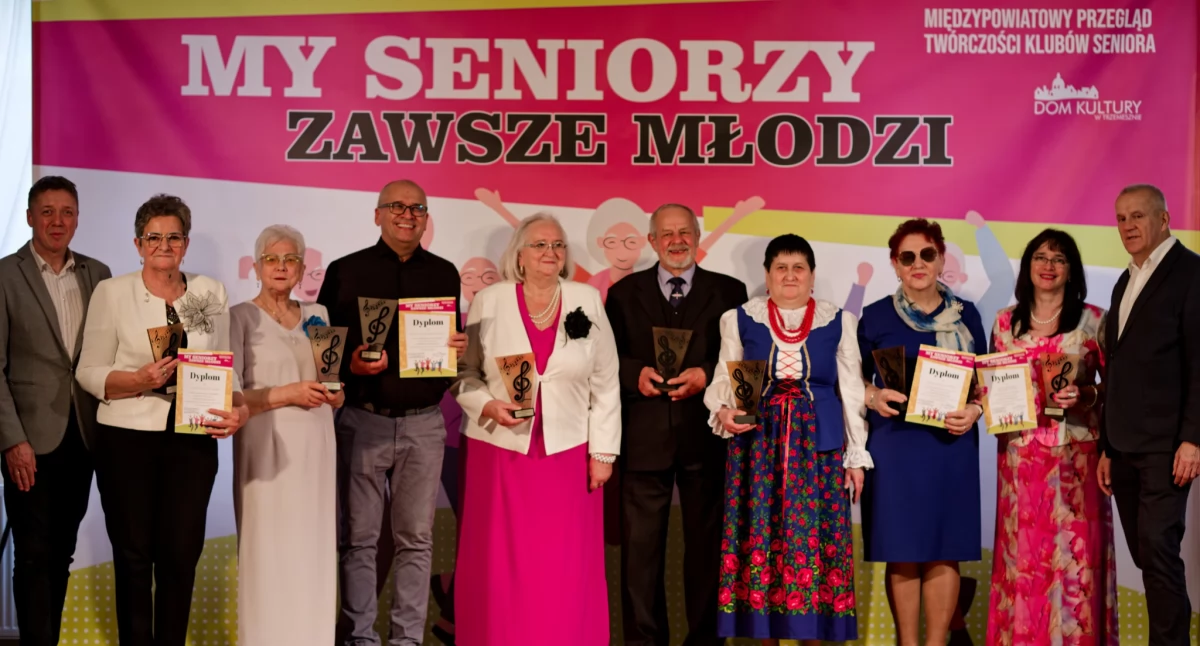 My seniorzy zawsze młodzi - XIII Międzypowiatowy Przegląd Klubów Seniora w Trzemesznie