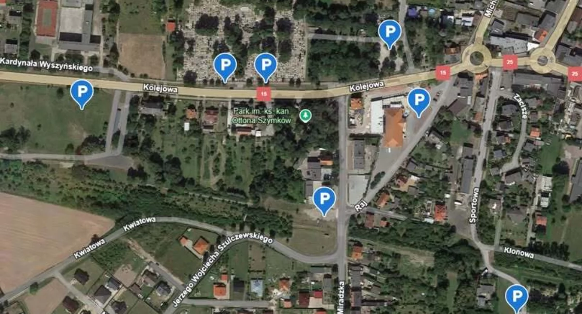 1 listopada w Strzelnie - Gdzie w okolicy cmentarzy zaparkujesz swój samochód?
