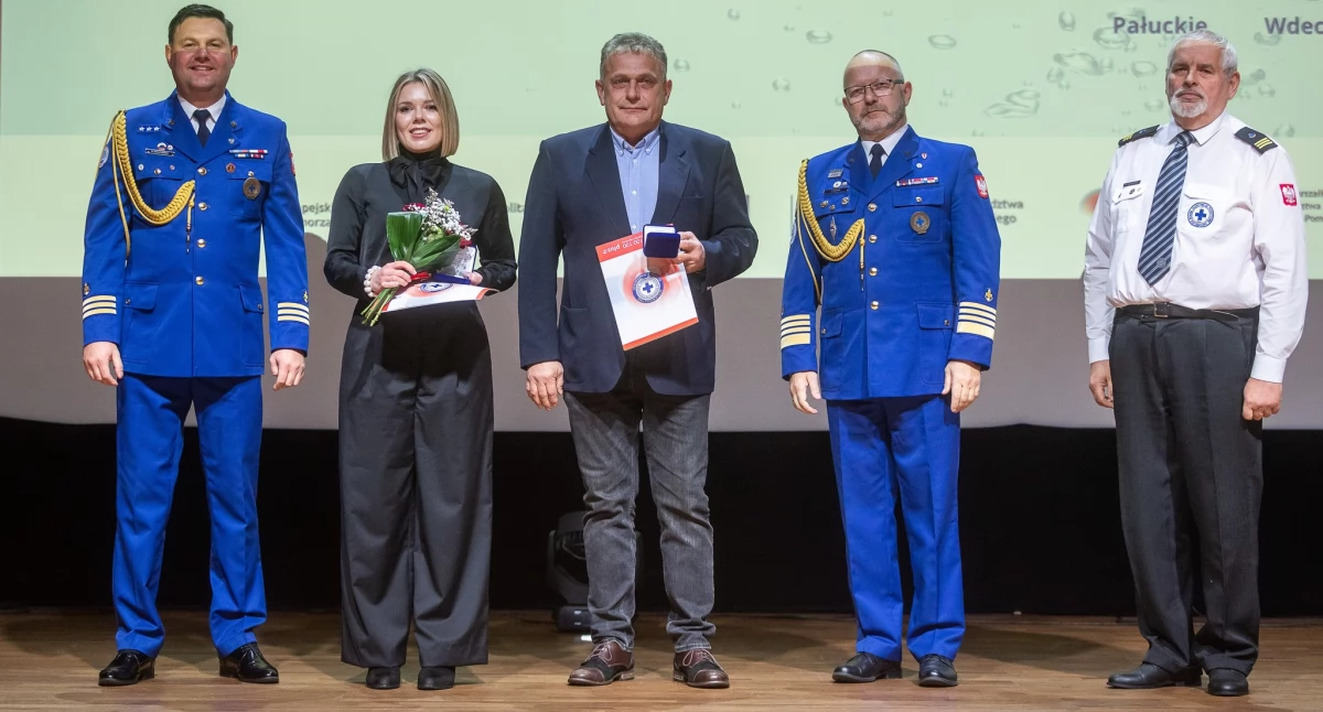  Medale Honorowe WOPR Pomocna Dłoń dla ratowników z Przyjezierza