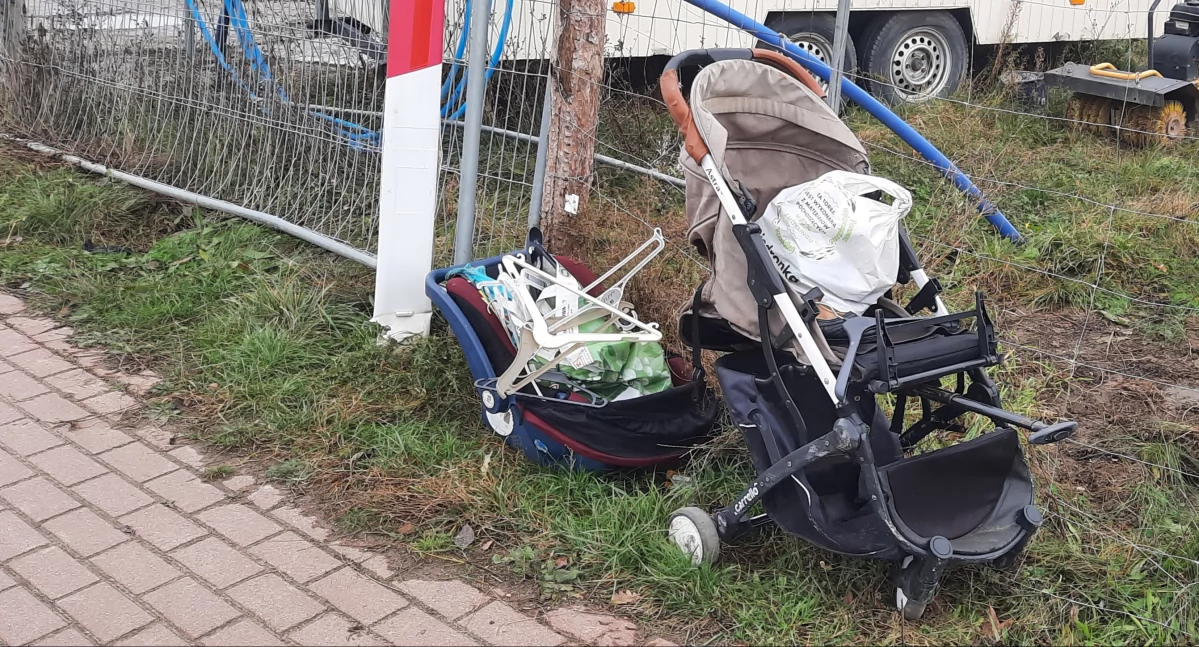Uprzątnąć miejsca, gdzie stały pojemniki PCK na tekstylia