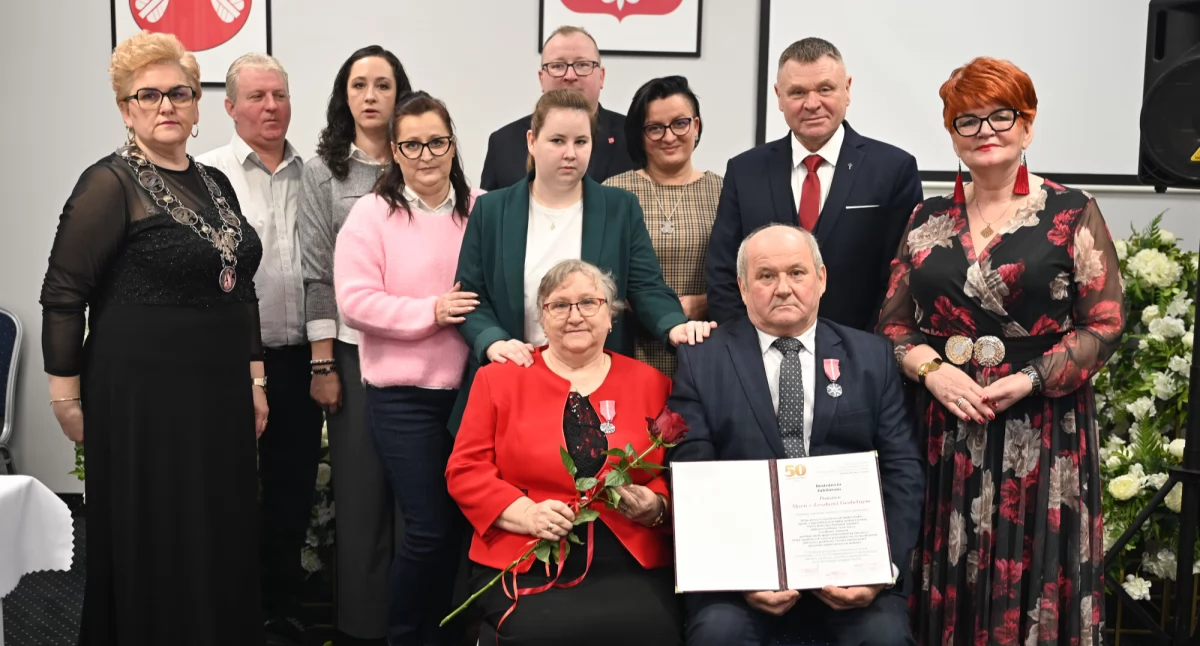 W Strzelnie 3 złote i 2 diamentowe pary małżeńskie świętowały swoje jubileusze (zdjęcia)