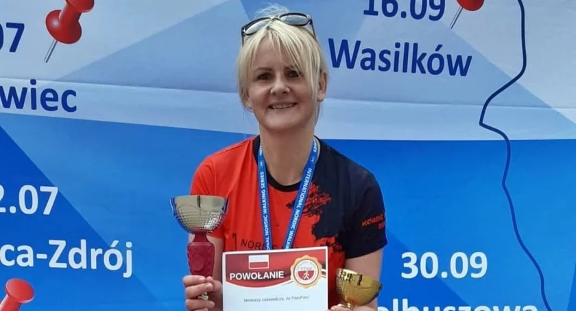 Małgorzata Szczudlik - ogólnopolskie osiągnięcia w nordic walking (zdjęcia)