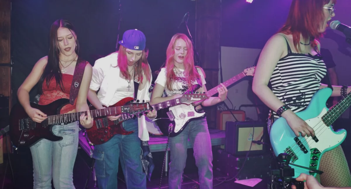 Nadzieja mogileńskiej sceny rockowej - koncert zespołu Over Silence (film + zdjęcia)