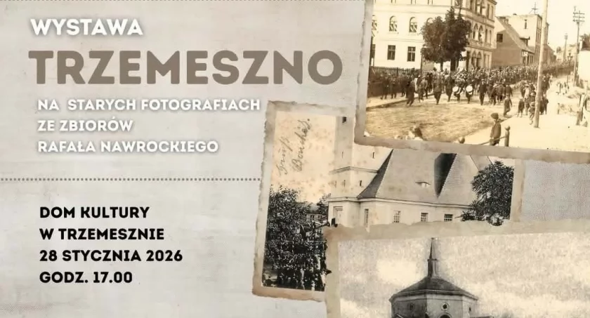 28 stycznia otwarcie wystawy z pocztówkami Trzemeszna ze zbiorów Rafała Nawrockiego