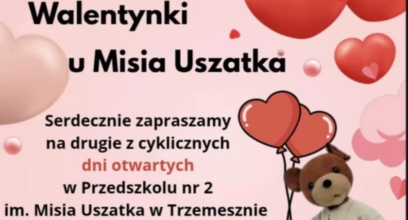 Walentynki u Misia Uszatka w Trzemesznie już 14 lutego 