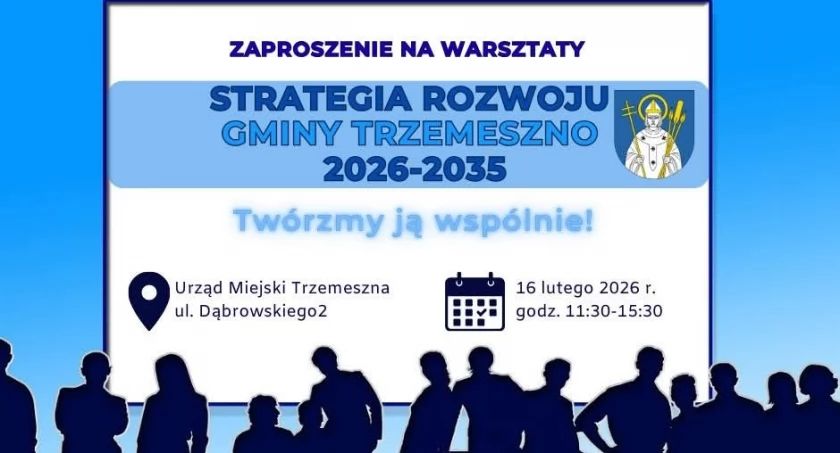 Trzemesznianie zadecydują o strategii rozwoju gminy Trzemeszno na lata 2026-2035
