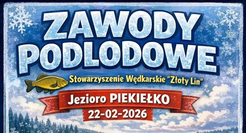 22 lutego Podlodowe Zawody Wędkarskie na Piekiełku w gminie Trzemeszno