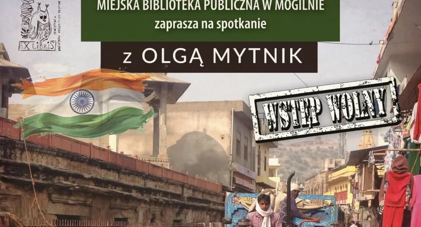 Spotkanie z pilotką wycieczek i dziennikarką Olgą Mytnik 2 marca w Mogilnie