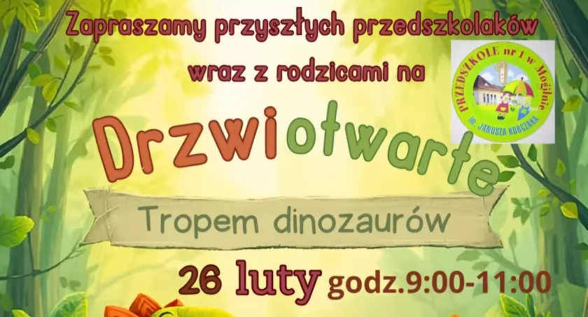 26 lutego drzwi otwarte w Przedszkolu nr 1 w Mogilnie