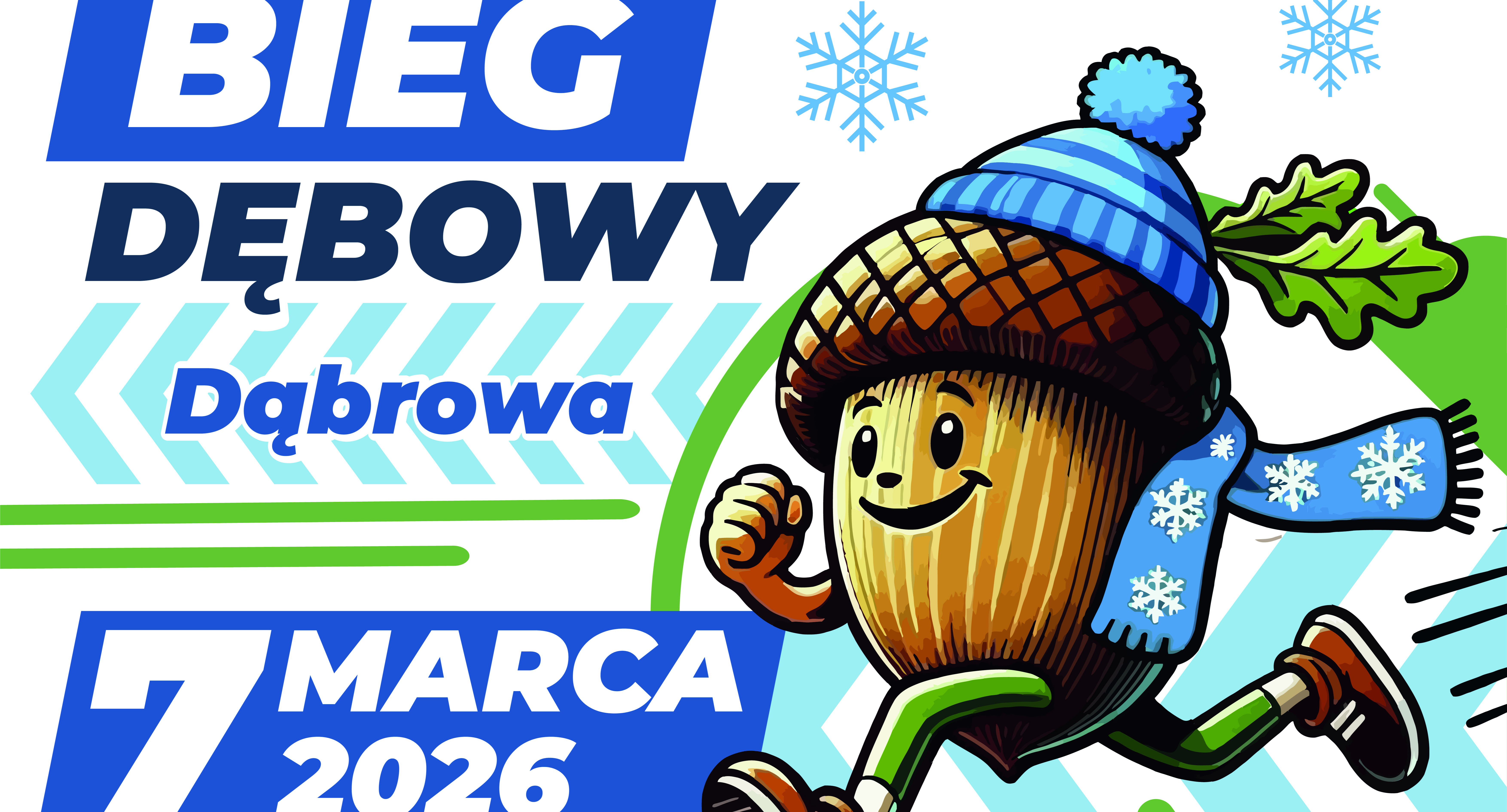 XIV Zimowy Bieg Dębowy w Dąbrowie - zapisy, dystanse, nagrody