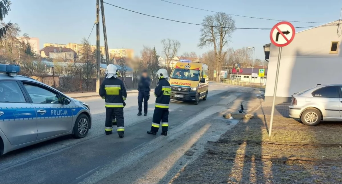 Pijany dosiadł hulajnogi elektrycznej i wylądował w szpitalu
