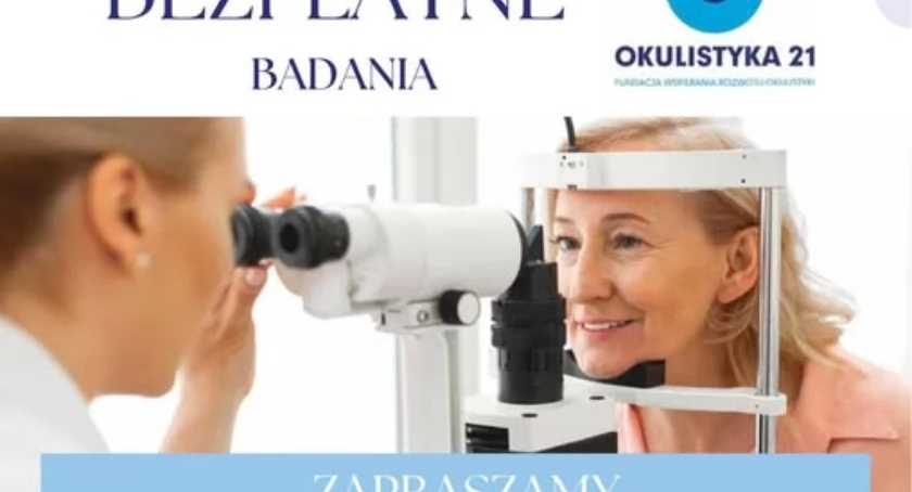 17 marca - bezpłatne badania dna oka w Trzemesznie w Domu Kultury