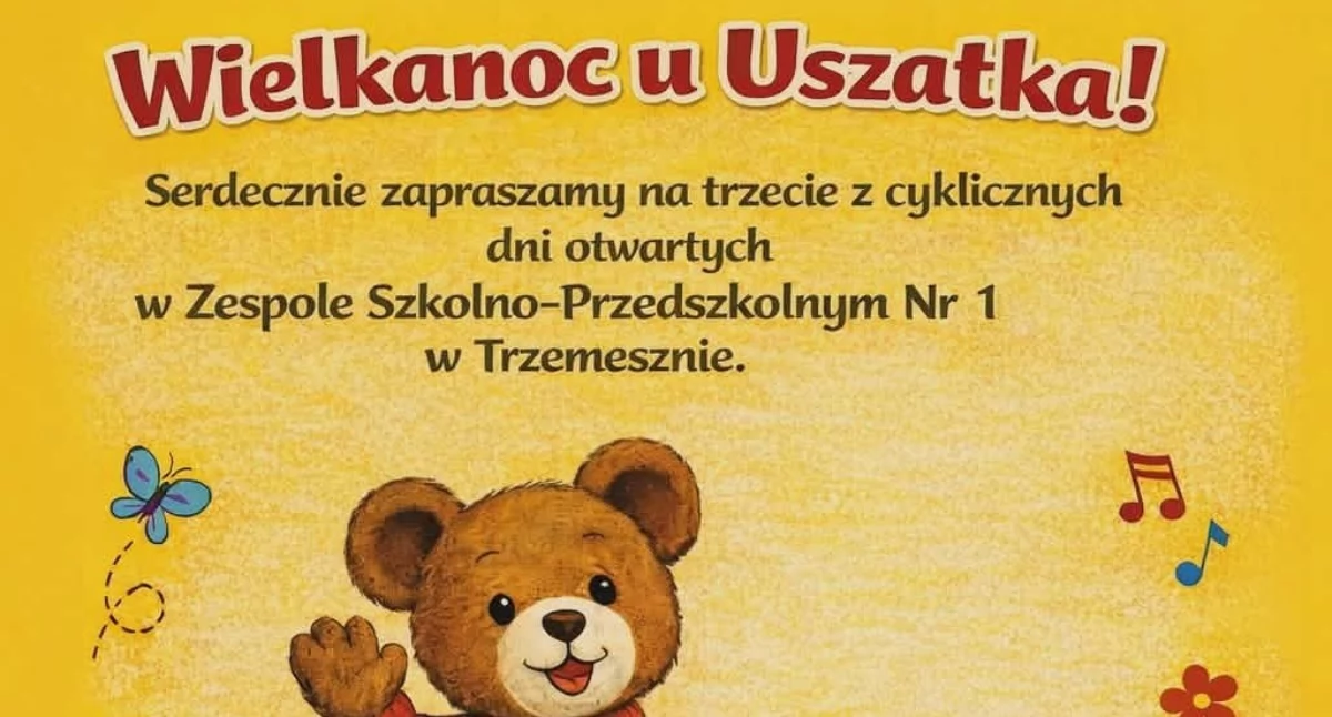 28 marca - Wielkanoc u Uszatka! Dni Otwarte w Przedszkolu nr 2 w Trzemesznie