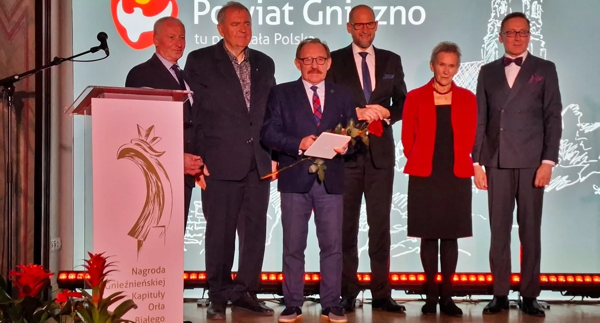 Włodzimierz Losik z gminy Trzemeszno wyróżniony prestiżową Nagrodą Gnieźnieńskiej Kapituły Orła Białego (film + zdjęcia)