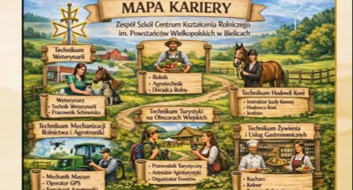 Tydzień Zawodowców w Zespole Szkół CKR w Bielicach już od 23 do 27 marca