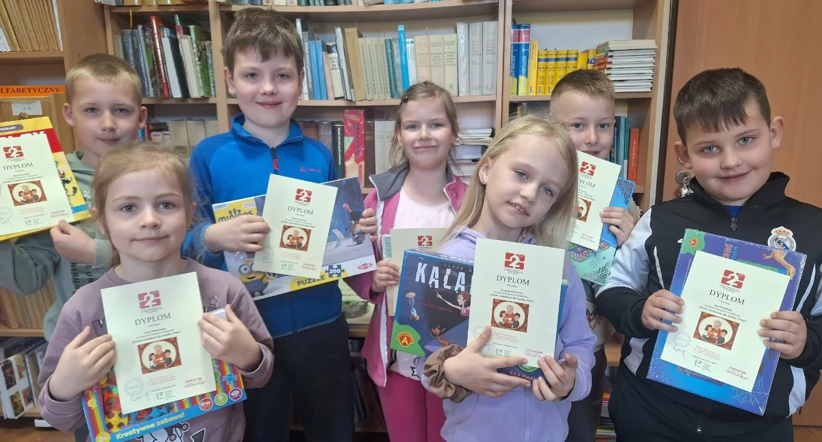 Konkurs na pracę plastyczną z książki w ZSP nr 2 w Trzemeszne