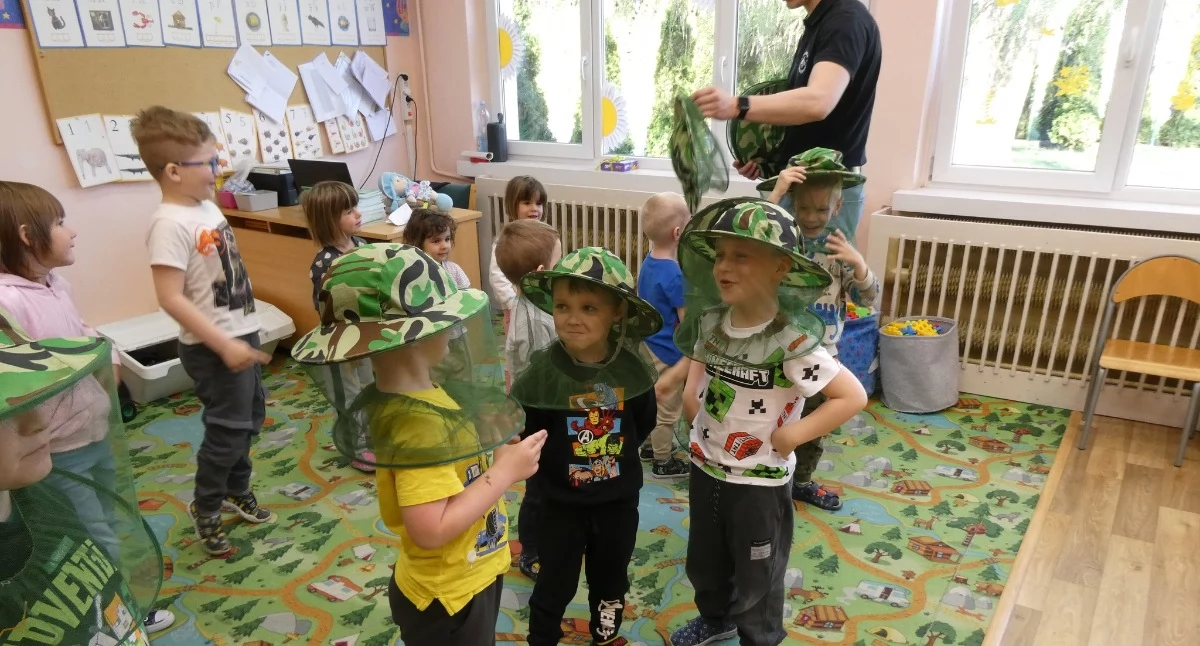 Spotkanie z pszczelarzami w ZSP w Kruchowie (zdjęcia)
