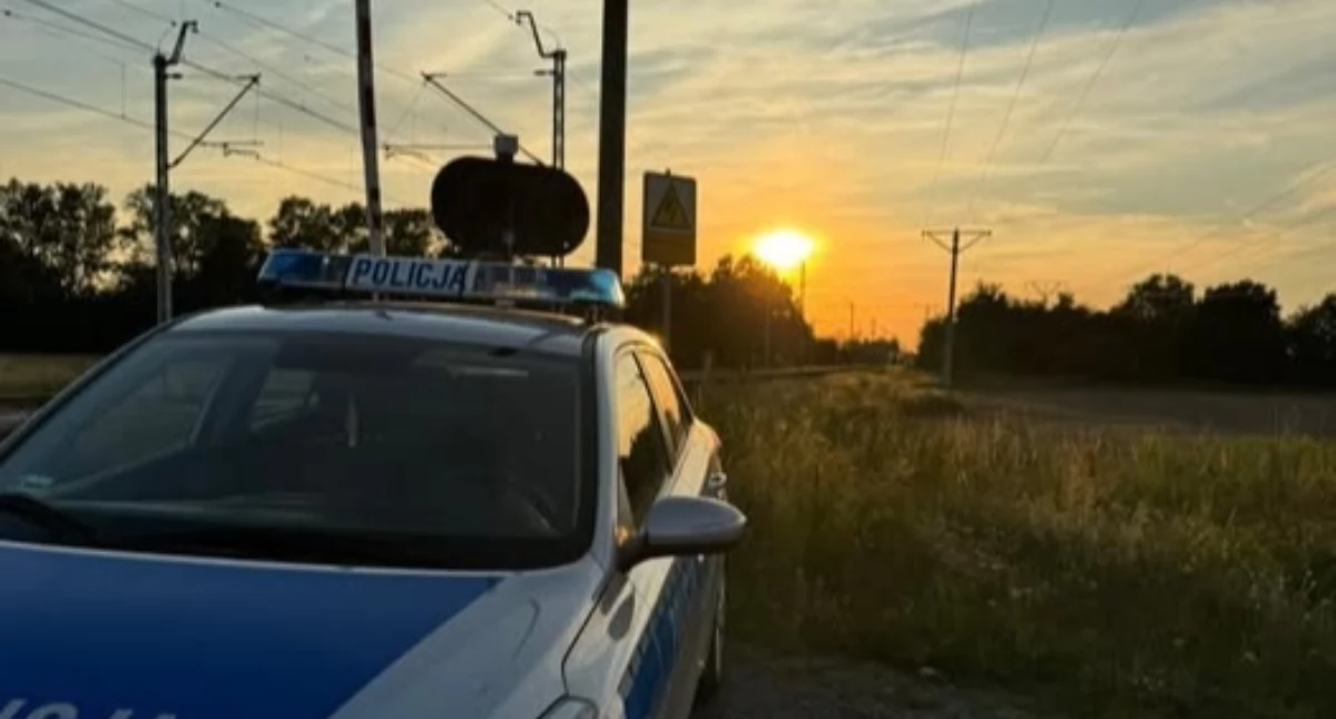 Śmierć na przejeździe kolejowym przy ulicy Foluskiej w Trzemesznie