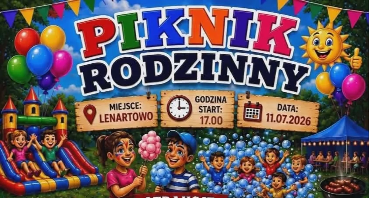 Piknik rodzinny w Lenartowie już 11 lipca 