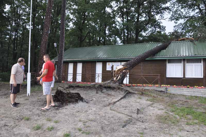 Spustoszenie po nawałnicy