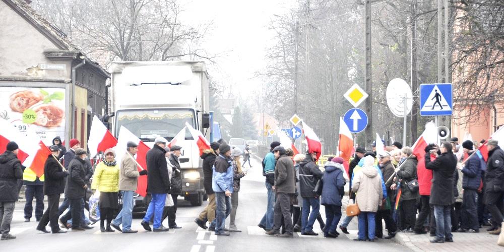 Dość tirów, dość spalin, dość hałasów
