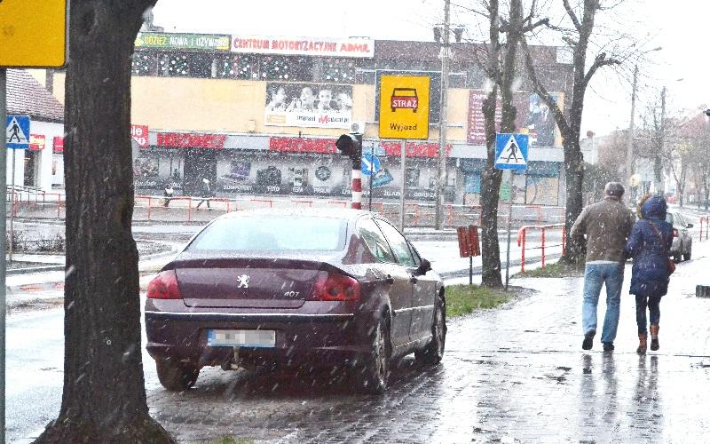 Do rozładunku towaru, nie do parkowania
