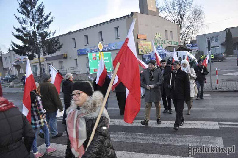Kolejna blokada w centrum