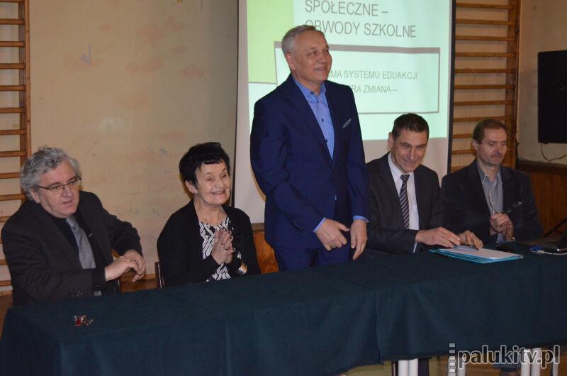 Rozmawiali o szkołach i reformie oświaty