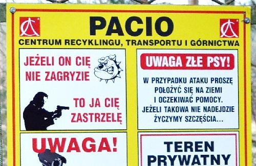 Jeżeli pies Cię nie zagryzie, to ja Cię zastrzelę