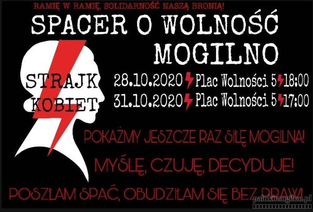 Mogilno: kolejny Spacer o wolność w środę o 18.00
