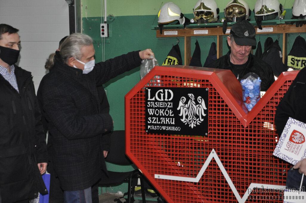 Serca na nakrętki od LGD Sąsiedzi wokół Szlaku Piastowskiego