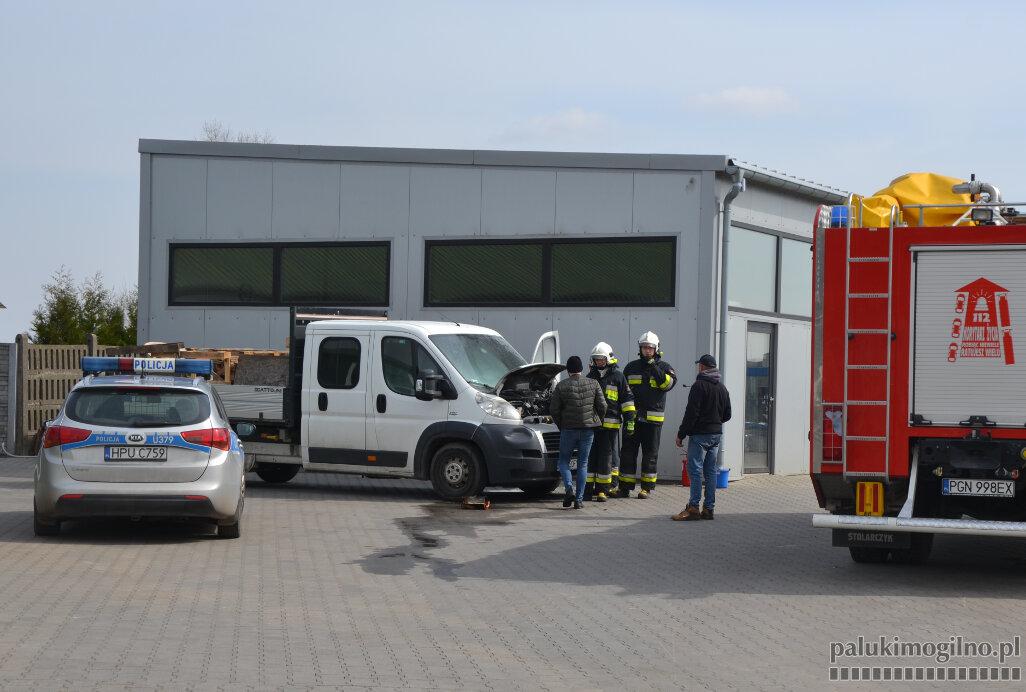 W fiacie ducato nadpaliła się instalacja