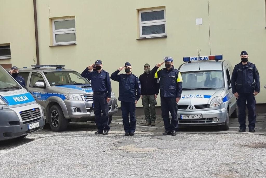 Oddali cześć zastrzelonemu policjantowi