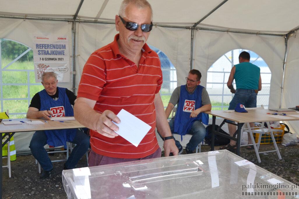 Referendum strajkowe w Parocu