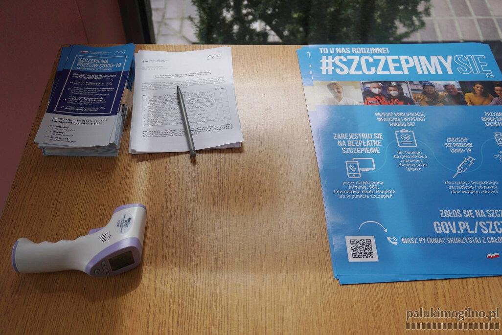 Komunikat koordynatorki mogileńskiego Punktu Szczepień Masowych