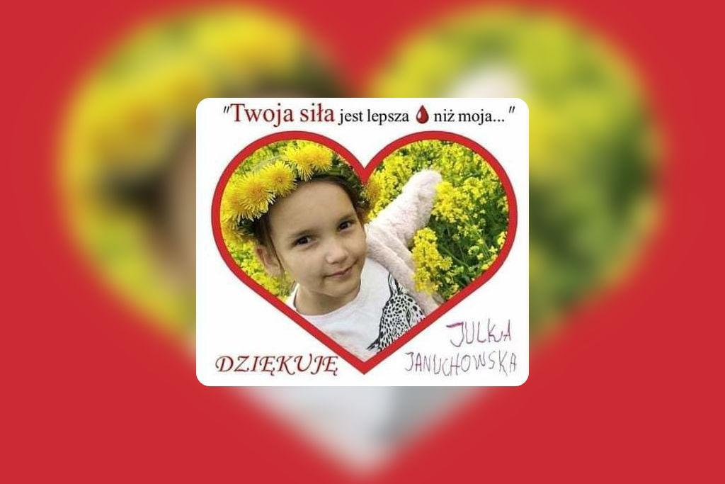 Oddaj krew dla Julki